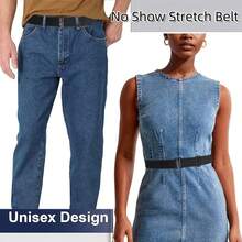 Cinturón ajustable de cintura, herramienta de cintura para suéter y camisa, evita la exposición, cinturón elástico de cintura para cambiar el estilo de la camisa - Multicolor - Ver 4