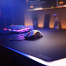 Video game mouse with matte black finish, refurbished - Mate negro - Ver 2