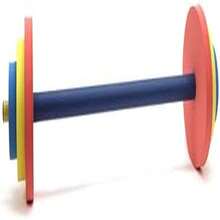 Juego de pesas para niños en actividades de aprendizaje - como en la foto - Ver 5