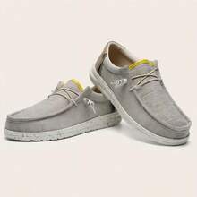 Men's Casual Loafers, Fashion Versatile EVA Soft Bottom Comfortable & Durable - Apricot - View 8