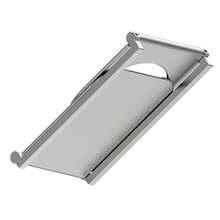 Supporto portatile per macchina da caffè, in lega di alluminio con design pieghevole, accessorio leggero per uso esterno per un facile trasporto e conservazione - Argento - Visualizzare 9