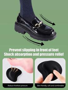 2 buc/4 buc branțuri reglabile antiderapante pentru pantofi pentru femei, pentru Ramadan și Ziua Îndrăgostiților, perne groase absorbante de șocuri pentru tocuri înalte elegante, sandale, cizme, adidași, papuci, cadou personalizat de sărbători