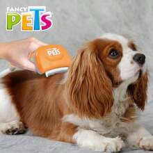 Fancy Pets Deslanador Curvo para Perros CH, Cuchilla Metálica Fina, Ergonómico para Pelo Medio y Largo, Eliminación Suave de Pelo Muerto y Prevención de Nudos, 16 cm(Chico) - Multicolor - Ver 7