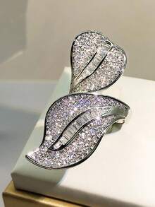 1 pieza Anillo con Charm de Circonita Cúbica para Mujer, Regalo del Día de San Valentín, Joyería para Boda y Aniversario - 1# - Ver 3