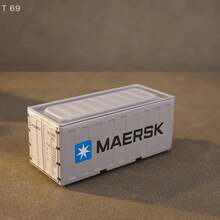 Organizador de escritorio de oficina, caja de almacenamiento de hierro multifuncional, decoración del hogar, contenedor de almacenamiento de hierro compacto, organizador de escritorio creativo - A6 - Ver 2