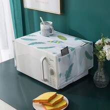 Multi-Functional Refrigerator Dust Cover With Storage Bag For Single Double Door Models Dustproof Washing Machine Microwave Protection Organizer Waterproof Kitchen Appliance Cover For Home - Multicolor - View 21