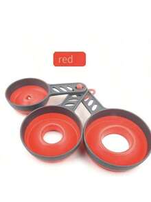 1pc Foldable Plastic Funnel, Kitchen Oil Strainer, Flour Jam Liquid Funnel, Small Kitchen Tool - Multicolor - View 12