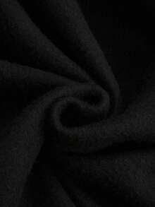 1件婴儿/女婴休闲、优雅、舒适的直筒抓绒裤 - 黑色 - 查看 6