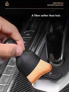 1pc Nano Fiber Brush, Gentle Cleaning, Multi-Purpose Auto Care, Practical & Minimalist Design - Multicolor - View 8