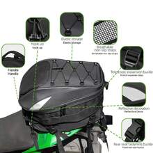 Upgrade Your Motorcycle With A Waterproof Dual-Purpose Backpack And Seat Pack - Perfect For Storing Helmet And Luggage! - one-size - View 7
