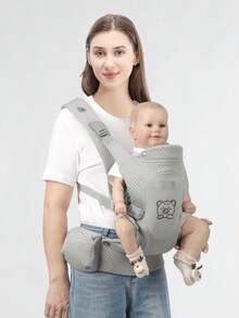 2-en-1 Porte-bébé, Porte-bébé respirant et léger, Porte-bébé multifonctionnel