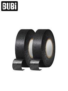 2 Rolls High Temperature Wire Harness Tape, Suitable For Automotive Engine Circuits, Heat Resistant, Protective Sealing Function, Universal Sound Insulation And Noise Reduction Cable Fixing Protection Function, Auto Parts