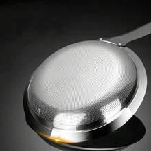 Fine Mesh Oil Strainer Spoon, Multifunctional Kitchen Tool For Removing Grease And Foam, Stainless Steel Colander Spoon, Food Oil Strainer, Kitchen Gadget, Colander,Kitchen Accessories, A Must-Have Kitchen Tools Gift For Home Chefs, Space-Saving Storage For Kitchen Organizers , Christmas Kitchen Gifts Idea - 銀色 - 查看 3