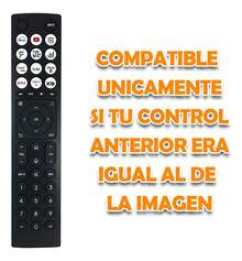 DTI Control Para Hisense Smart Tv 4k Erf2d36h 12 Apps Mayoreo