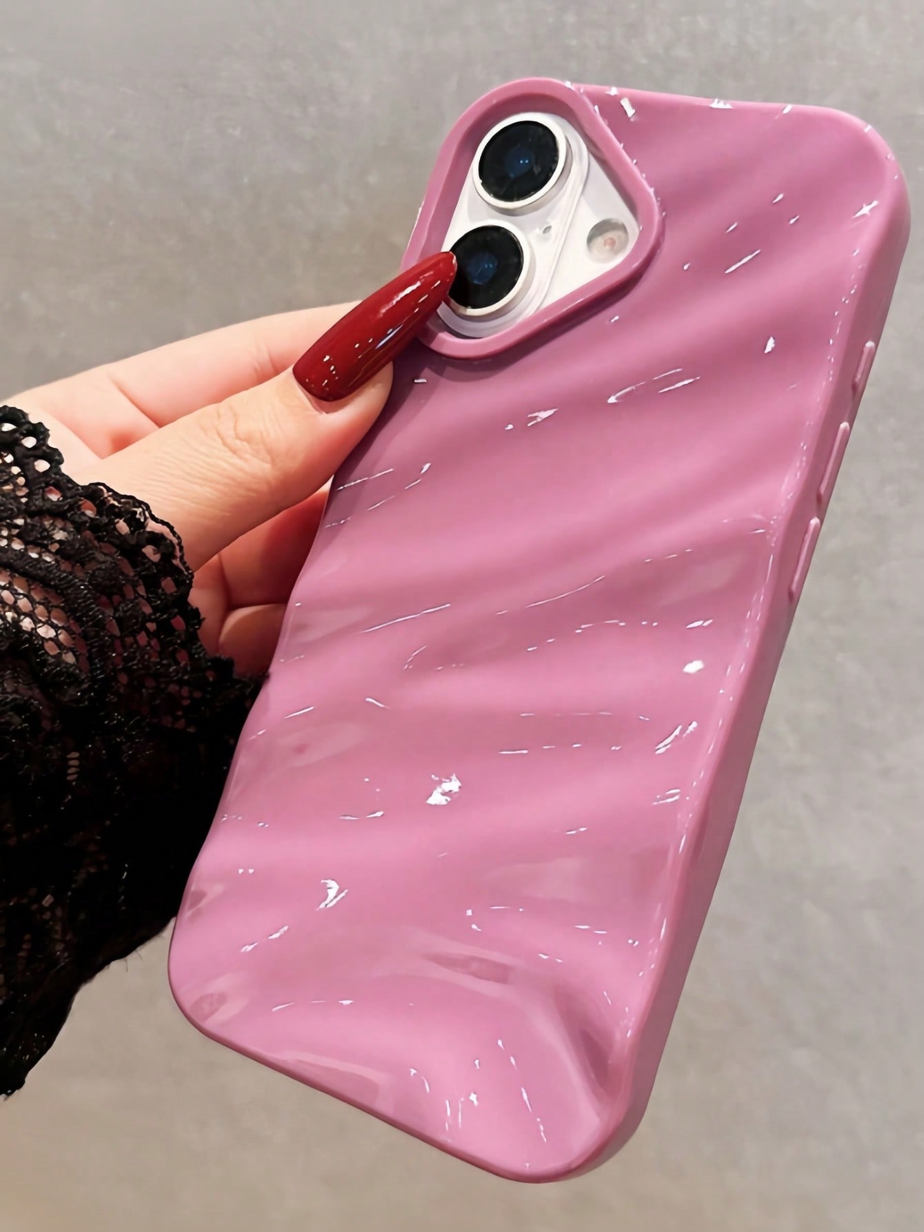 Étui souple intégral pour iPhone 17 Pro Max/17/17 Pro/16 Pro Max/16/16 Pro/15 Pro Max/15 Pro/15 Plus/15/14 Pro Max/14 Pro/14 (modèle femme)._voghion.com