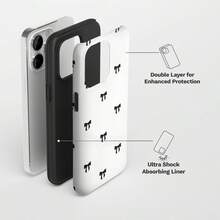 Una funda de teléfono muy elogiada que ofrece protección superior con una confección de primera calidad; los patrones no se despegan. | Funda con estampado de lazos sobre fondo blanco compatible con: iPhone 17 Pro Max/16 Pro Max/16 Plus/15 Pro Max/15 Plus/14 Pro Max/14 Plus/13 Pro Max/13 Plus/12 Pro Max/11 Pro Max - Multicolor - Ver 6