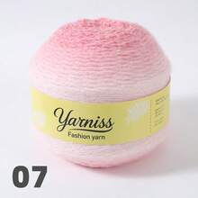 200克渐变粗线，彩虹色混色毛线，适合DIY手工编织、钩编，制作时尚毛衣、披肩、外套、发带、帽子、配饰等。 - 彩色 - 查看 11