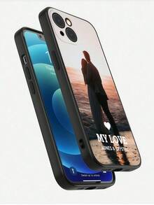 1 pieza Funda de teléfono personalizable con gráfico de ojo negro, de moda, colorida, retro, linda, compacta, divertida, personalizada, compatible con Apple 17, 16 Pro Max/16 Pro/15 Pro Max/14 Pro Max/13 Pro Max/A12/A13/A14/A15/A52/A54/A55, Redmi 15, 13C, 15C, OPPO A15/A17, Honor X6A/X7B/X8B/X6, S23 Ultra/S24 Ultra/A52S, VIVO, OPPO, Redmi con patrones de animales, adecuada para cumpleaños, graduación, boda, inicio, Día de la Madre, Día del Padre