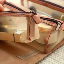 4-In-1 Detachable Makeup Bag, Portable Large Capacity Cosmetic Organizer, Unisex Travel Toiletry Bag