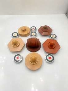 一套瓶装酒烟熏器/鸡尾酒烟熏器套装，配有多种木屑浸泡片，适用于酒吧、家庭、厨房和客厅。可用于烟熏威士忌、鸡尾酒和葡萄酒。也是节日、圣诞节、圣诞装饰和情人节的理想礼物。 - 杏色 - 查看 3