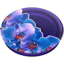 - Empuñadura para teléfono a Base de Plantas con Soporte expandible, Agarre calcomanía, Respetuoso con el Medio Ambiente, en el Bosque - Plantcore Cream(Dark Orchid Pequeño) - Multicolor - Ver 5