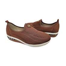 Modare Slip-On Sock Sneakers 7310.217 Gel Anti-Impact Ultra Comfort Lace-Free Non-Slip Sole Casual Women's - 榛子 - 查看 4