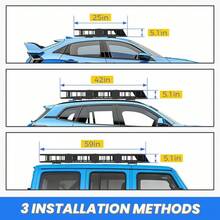 67 Roof Rack Cargo Rooftop Basket Top Luggage Holder/Extension Travel - 1 - View 5