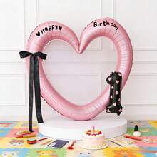 2个字母铝箔气球，适用于新生儿迎婴派对、生日派对、派对装饰、生日气球、生日派对用品、派对装饰品、美容院装饰、派对装饰品 - 多色 - 查看 3