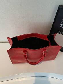 Fashion Snake Print Four Seasons Versatile Travel Shopping Bag Oversized Tote Tote Bag