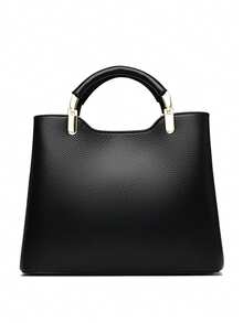 High Quality Genuine Leather Casual Women's Handbag, Luxury Handbag, Ladies Bag, Designer Tassel Shoulder Crossbody Bag, Women's Tote Bag - Black - View 7