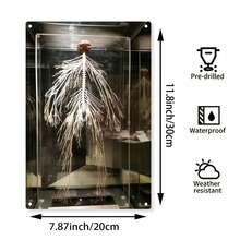 2D Flat Human Nervous System Anatomy Model - 2D Flat Medical Chart Style Brain And Spinal Cord Diagram Wall Decoration, 8x12inch (20x 30cm ) Iron Metal Educational Decoration, Suitable For Classrooms, Medical Offices, Homes - Retro Neuroscience Diagram, Suitable For Students And Doctors, 2D Flat - trộn - Xem 4