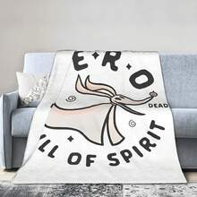Nightmare Before Christmas Zero Dog Knitted Blankets Fleece 90s Full Of Spirit Ultra-Soft Throw Blanket For Home Couch Quilt - Phong cách 2 - Xem 1
