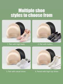 2 buc/4 buc branțuri reglabile antiderapante pentru pantofi pentru femei, pentru Ramadan și Ziua Îndrăgostiților, perne groase absorbante de șocuri pentru tocuri înalte elegante, sandale, cizme, adidași, papuci, cadou personalizat de sărbători