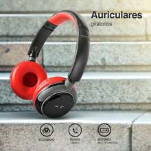 Mitzu MH-9086RD On-ear Rojo - rojo - Ver 8