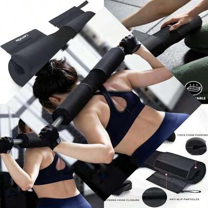 Sentadilla cushion with anti-slip nylon bar thick foam cushion for seat cushion stockpiled and padded bar for hip pushes Olympic cushion