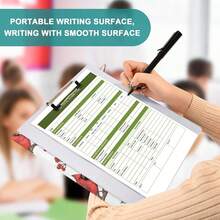 Carpeta de 3 anillos impresa de 1.5 pulgadas, carpeta de anillos en D con bolsillos, carpeta decorativa para la escuela universitaria u oficina, pájaros rojos, bayas blancas - talla únicax2 - Ver 5