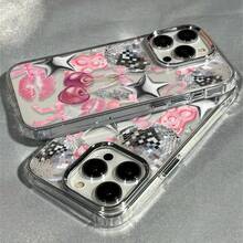 Funda de teléfono ultra-delgada a prueba de golpes y resistente a caídas para 1 pieza, elegante y única, con collage de cerezas, compatible con iPhone 17, 16, 15, 14, 13, 12, 11 Pro Max, AIR 14, 16E Plus, XS, XR, X, 8, 7, SE 2020. ¡Dale un toque elegante a tu teléfono favorito con una funda chic! - 1 pieza - Ver 2