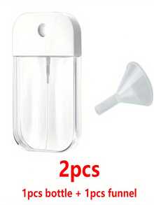 3pcs/2pcs 1.58oz Mini Spray Bottle With Fine Mist Spray & Small Funnel - Transparent PVC-Free Plastic, Unscented Portable Travel & Cosmetic Mist For Face, Plants, Home - Durable Fashionable Design - Multicolor - View 14
