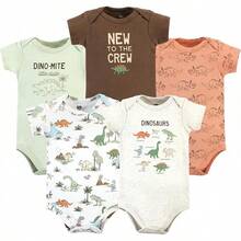 - Body unisex de algodón para - Aventuras de dinosaurios - Ver 13