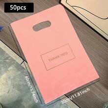20/50pcs High-Quality Gift Bags, Suitable For Clothing Stores, Shopping And Party Gifts, Also Suitable For Weddings, Birthdays And Other Occasions - Plastic Craft Bags For Small Businesses And Events - Multicolor - View 22