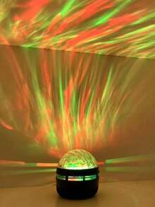 1pc Magic Ball Starry Sky Northern Lights LED Projector Lamp, Ambient Light, Minimalist Elegant Bedside Lamp, Creative Gift For Girlfriend, Roommate - Multi-color light - View 4