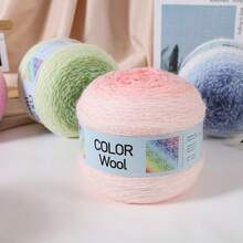 200g Gradient Chunky Knitting Yarn, Rainbow Color Variegated Yarn For DIY Hand Knitting, Crochet, Fashion Sweaters, Shawls, Coats, Headbands, Hats, Accessories