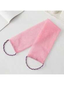 1 Piece African Exfoliating Net Sponge, African Bathing Back Scrubbers, Shower Net Body Scrubber With Pull Strap - Multicolor - View 5