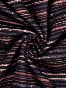 Buzzelle Women's Sleeveless Striped Print Turtleneck Top - Multicolor - View 3