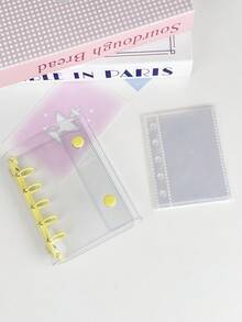 1个M5活页夹，可替换内芯，贴纸书，贴纸，活页夹，糖果滴胶贴纸，适合制作贴纸书，也可用于收集照片 - 彩色 - 查看 13