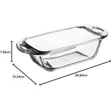 Anchor Hocking Plato para pan de 1,5 cuartos de galón, juego de 2 - Plato para pan de 1,5 cuartos - Ver 5