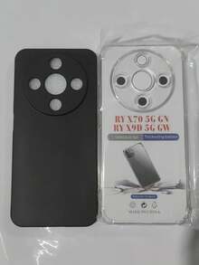 This Black Phone Case Has Shock-Absorbing Function, Built-In Air Cushion Protection, And Is Compatible With Multiple Models, Such As Infinix Hot 60 Pro+, 15T 5G, 15T PRO 5G, 17, Poco C71 4G, Nova 14 Pro, Nova 14 Ultra, Honor X9d, Honor 400, 400 Lite, 400 Pro. - Black-matte - View 8