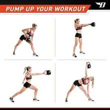 Bionic Smooth Kettle with Bell Shape and Handle for Camping - Ergonomic Design and Heat Resistance - BLK - 20 libras - Ver 8