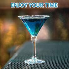 5盎司塑料马提尼杯 - 适用于鸡尾酒、香槟和甜点 - 可重复使用，是婚礼、情人节、生日、派对、母亲节、新年等场合的理想之选 - 多色/款式隨機 - 查看 3