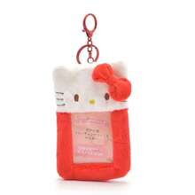 Hello Kitty毛绒卡包钥匙扣，可爱Sanrio毛绒卡包，照片展示挂件，学生证卡包，卡片收纳袋，萌趣照片卡展示盒，精美礼品袋，情人节礼物装饰品 - 彩色 - 查看 10
